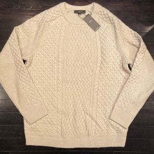 Marks & Spencer Mens Cream Sweater- NWT- Sz M